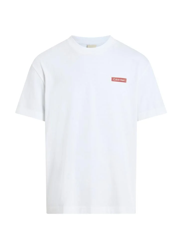 CALVIN KLEIN Overlay Print T-Shirt