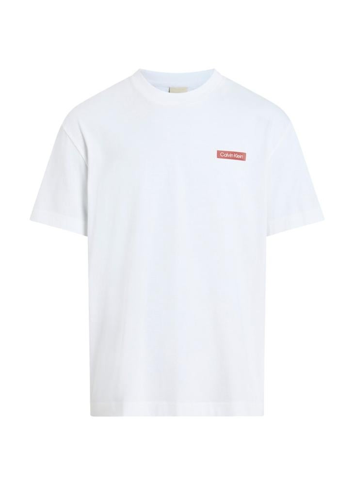 CALVIN KLEIN Overlay Print T-Shirt  - Image 5