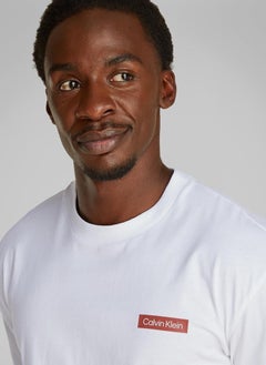 CALVIN KLEIN Overlay Print T-Shirt  - Image 3