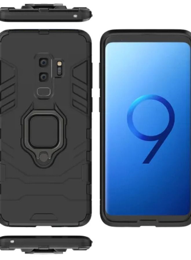 Anti-Fall Ring Bracket Full Package Armor Phone Case Cover For Samsung Galaxy S9 Plus - Image 2