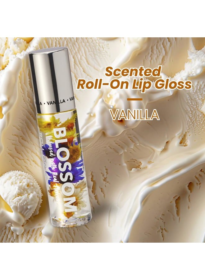 Blossom Scented Lip Gloss -Scent Vanilla Bean - Image 2