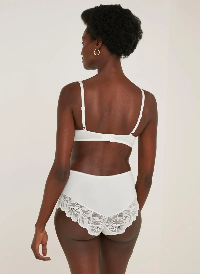 Matalan Cream Lace Midi Knickers