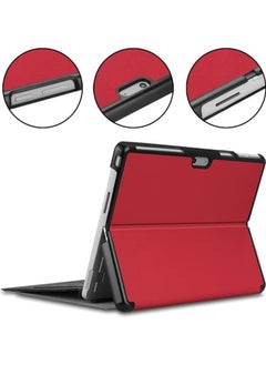 Generic Compatible with Microsoft Surface Pro 11 (2024) 13 inch Case,PU Leather Flip Stand Hard PC Back Cover for Funda Surface Pro 11 Tablet Case  - Image 2