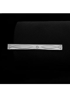 Generic Silver Standard Security Tie Clip for Men J0130 Pisces 