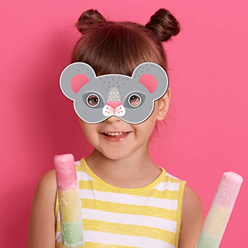 Festiko® Squirrel Theme Eye Masks (6 Pcs), Squirrel Theme Party Supplies, Return Gifts for Kids, Squirrel Theme Party Items, Eye Masks for Kids,Squirrel Eye Masks - Image 5