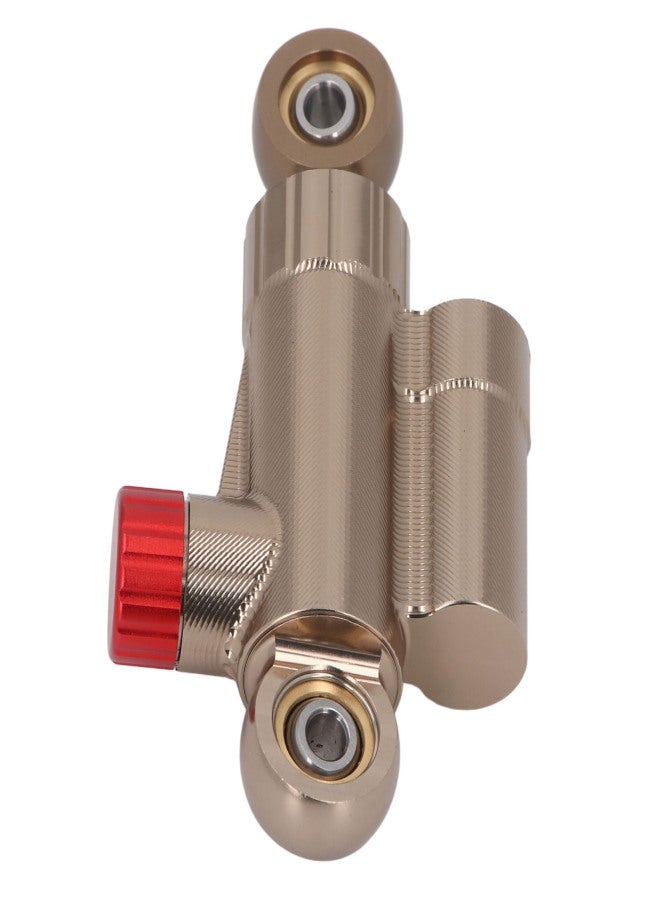 Motorcycle Steering Damper Adjustable CNC Aluminum Alloy Enhanced Stability Steering Damper Stabilizer for Motorbikes Gold - Image 2