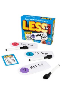 Less Is More Party Board Game Fun Word Letter Card Game Funny Gift Toy Living Room Family Game Night For Adults Teens And Kids Ages 8 And Up
