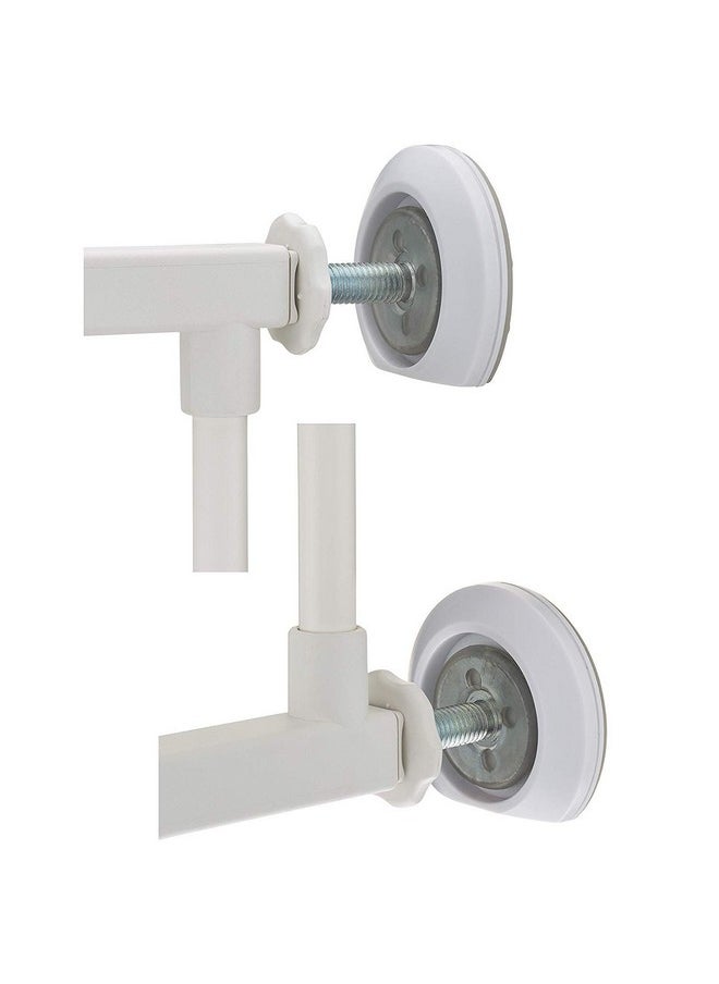 Safety Innovations Wall Saver Protects Walls From Baby Gate Damage Makes Safety Gates More Secure For Walk Thru Pressure Mounted Gates For Childproofing Pet Proofing 4 Mini Flat Bottom Wall Savers  - Image 1