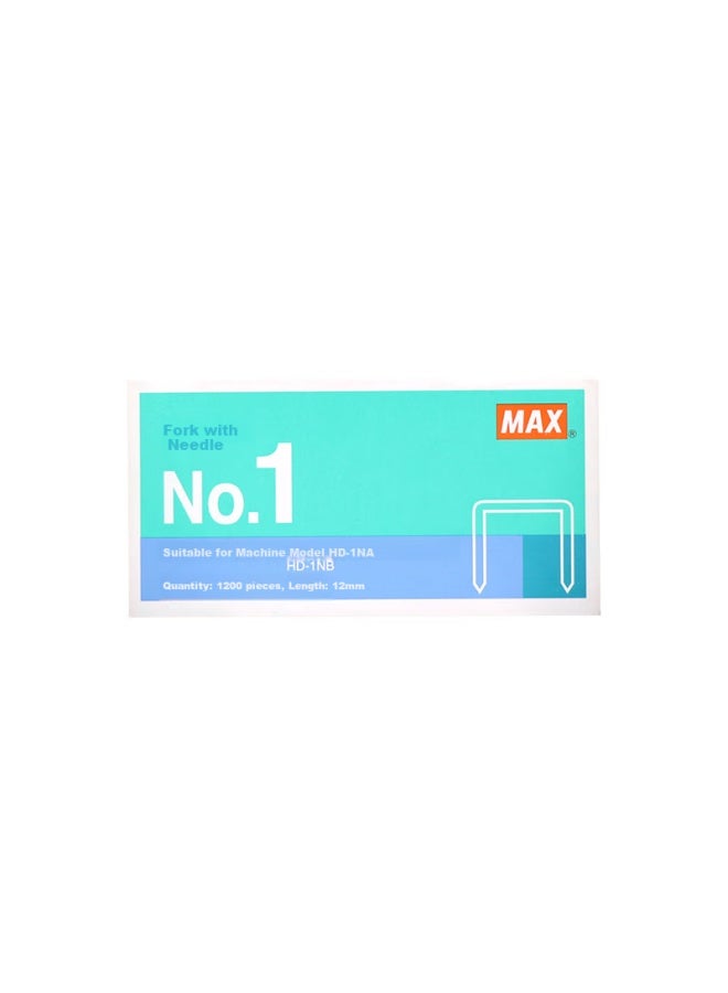 ماكس Max Hd-1na دباسة ثقيلة مع 1200 دبوس، 1# No.1 دبابيس - Image 1