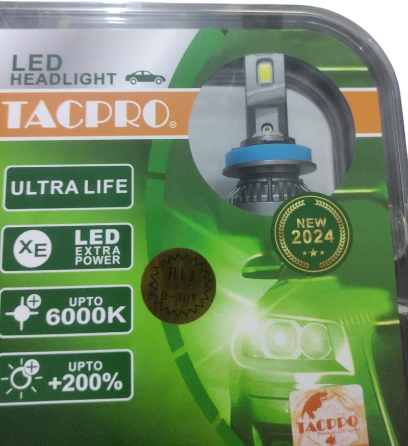 TACPRO H11 Headlight Bulb - TAC PRO LED Headlight Bulb H8 - Scorpion - Image 3