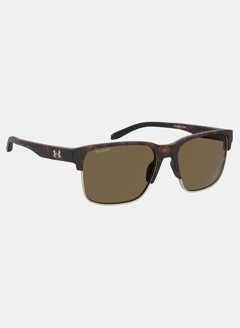 UNDER ARMOUR Unisex Square Sunglasses 57 UA ASSIST EDGE - Image 2