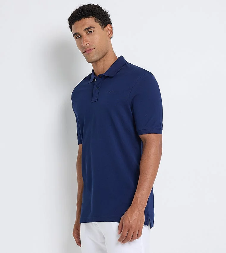 بين شيرمان Ben Sherman Men's Short Sleeve Solid Polo Tees
