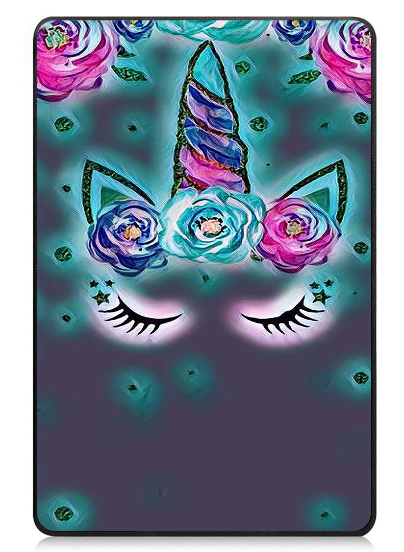 Theodor Protective Flip Case For Samsung Galaxy Tab A9 Plus With Trifold Stand Auto Wake Sleep Shockproof Cover unicornn copy - Image 1