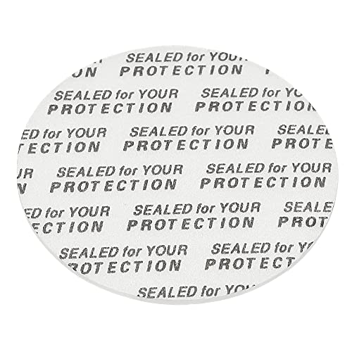 PATIKIL 50mm/1.97" Foam Lid Liner, 100 Pack PS Foam Resistant Tamper Pressure Sensitive Seal for Bottle Cap Liners Seals - Image 4