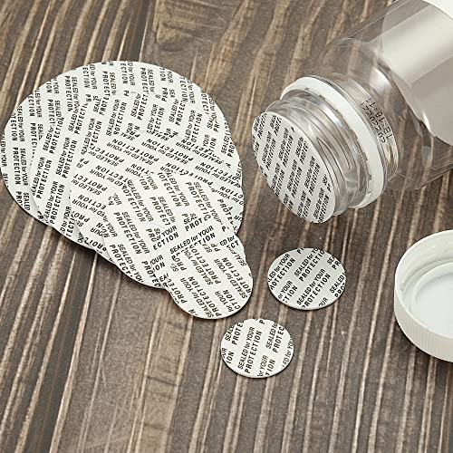 PATIKIL 50mm/1.97" Foam Lid Liner, 100 Pack PS Foam Resistant Tamper Pressure Sensitive Seal for Bottle Cap Liners Seals - Image 5