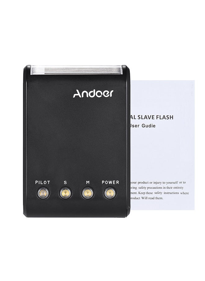 ANDOER - WS-25 Professional Portable Mini Digital Slave Flash Speedlite On-Camera Flash with Universal Hot Shoe GN18 for Canon Nikon Pentax Sony a7 nex6 HX50 A99 Camera - Image 1