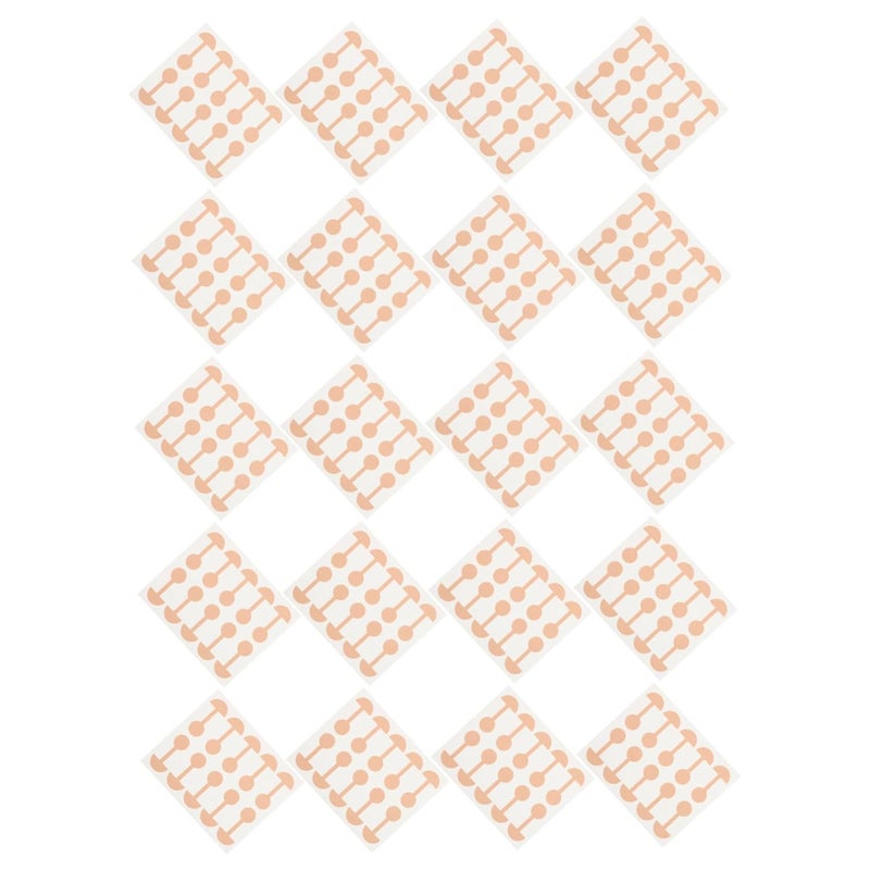 Breathable Nose Contour Strips Self-adhesive 50pcs Dumbbell Shape Nasal Shaping Stickers for Safe Nose Wing Correction and Beauty - Image 1
