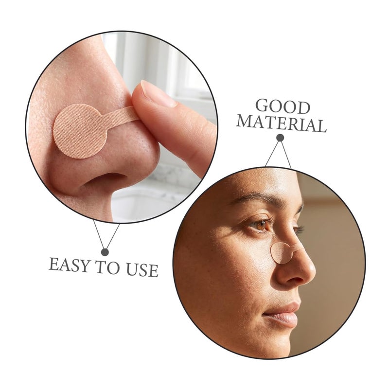 Breathable Nose Contour Strips Self-adhesive 50pcs Dumbbell Shape Nasal Shaping Stickers for Safe Nose Wing Correction and Beauty - Image 3
