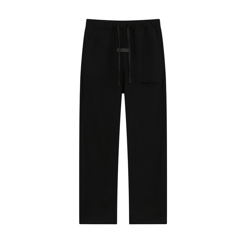 Fog Flocking Small Letter Pants 2023 Autumn New Plus Size Men'S Youth High Street Fashion Brand Pants - Image 5