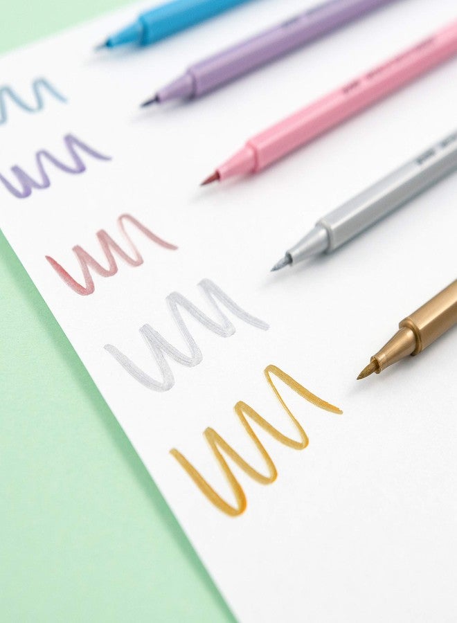 Yoobi | Felt Tip Marker Set | Metallic | Non-Toxic | Multicolor Pack of 10 - Image 2