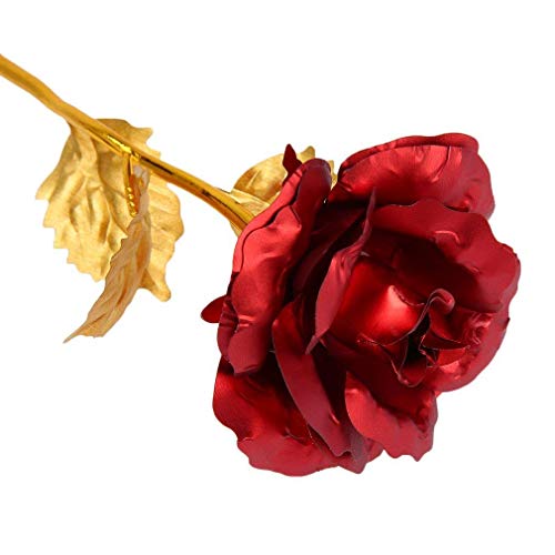 INTERNATIONAL GIFT® Red Rose and Love Stand and Carry Bag (Red) - Image 3
