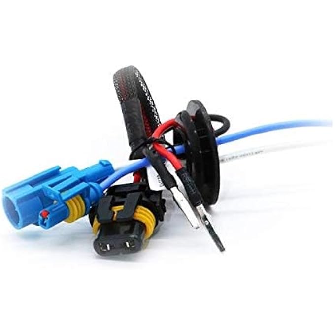 توبيز طقم تحويل لمبة زينون HID بديلة لمصباح H11 بقدرة 75 واط إلى 100 واط لمصباح H11 LED طقم زينون HID بقدرة 6000 كلفن - Image 5