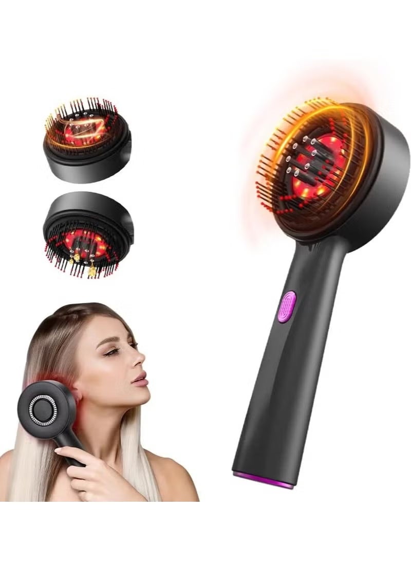 GENNEXT Scalp Massager Brush with Oil Applicator, Cordless Electric Hair Scalp Massager, Shiatsu Head Massage, IPX7 Waterproof, Portable Deep Head Massager Comb For Hair Growth & Head Relaxation. - Image 1