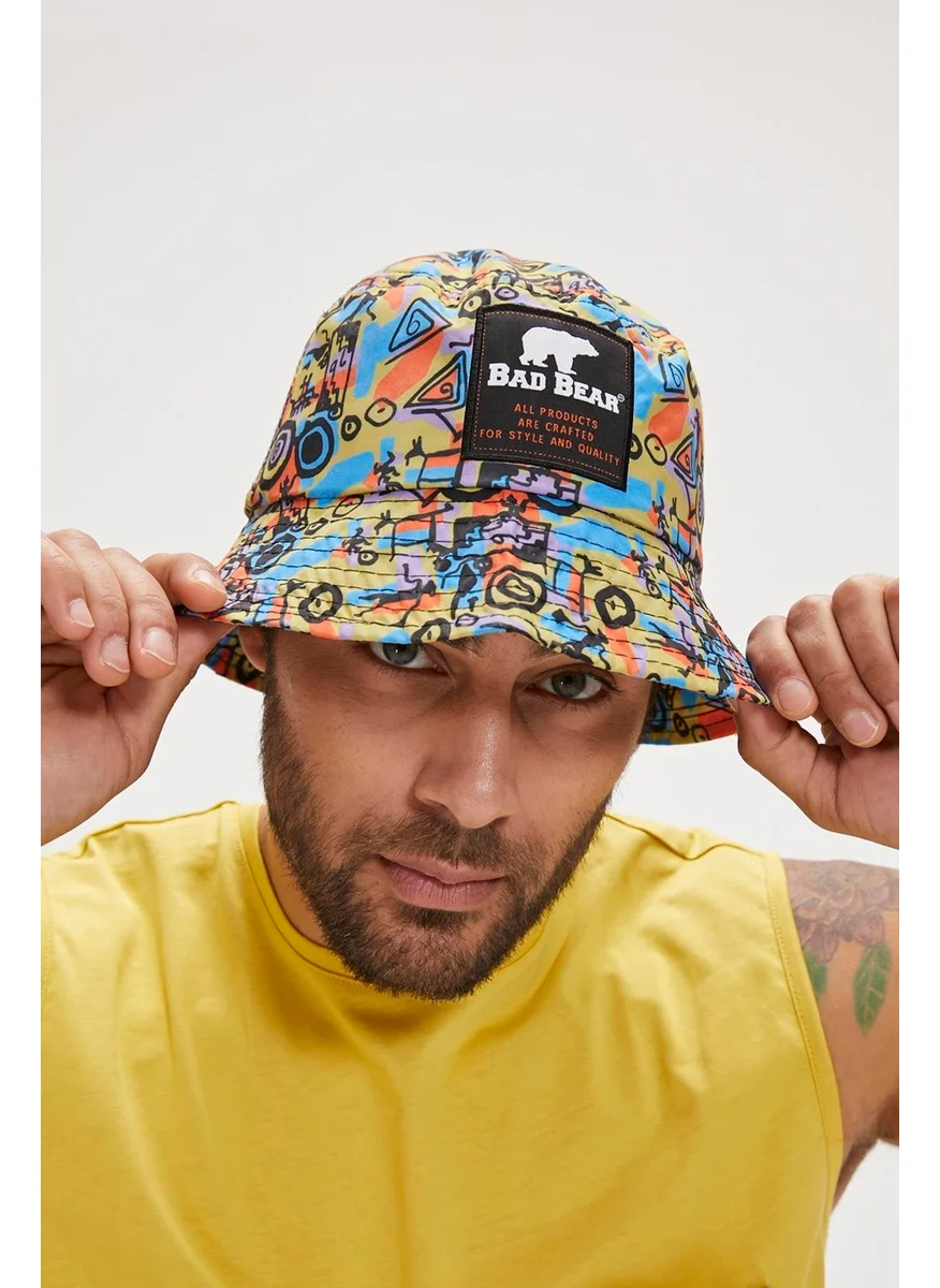 Bad Bear Bi-Face Cap Cider Yellow Unisex Hat