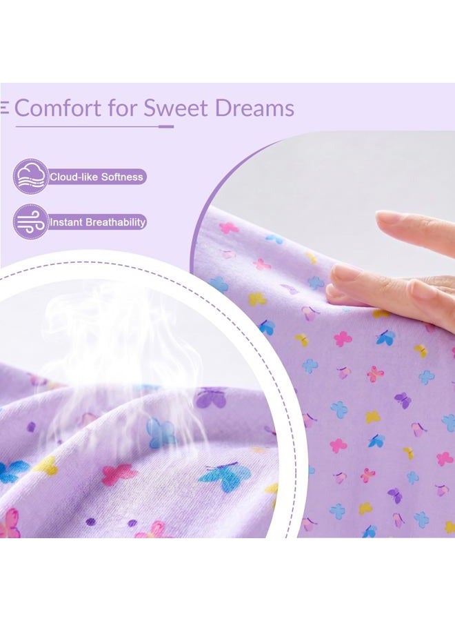 ICOSY Girls Nightgowns Toddler Girls Princess Nightgown Clothes for Girls Casual Pajamas Dress - Image 4