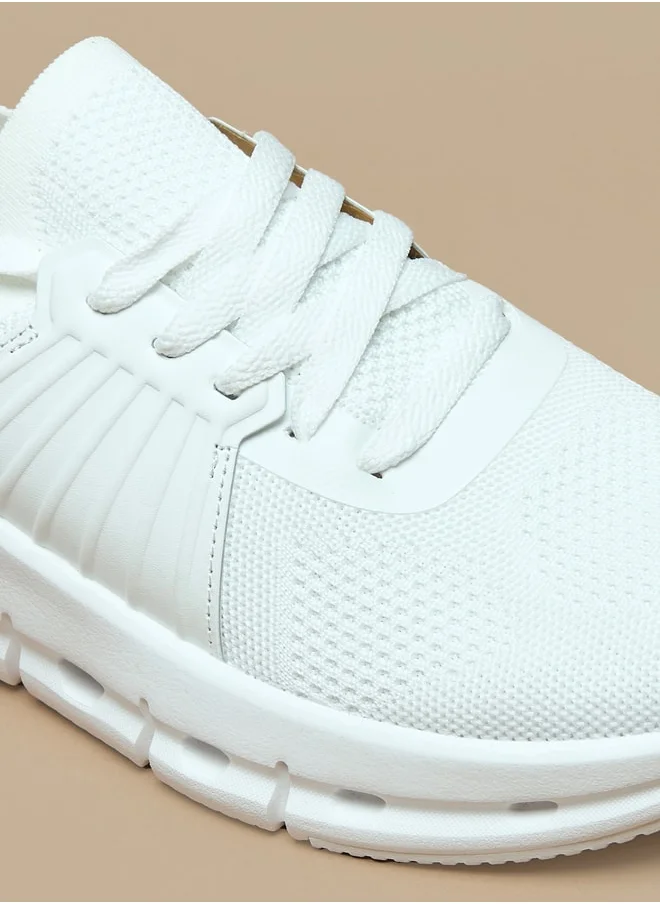 Oaklan by Shoexpress Textured Lace-Up Sports Shoes