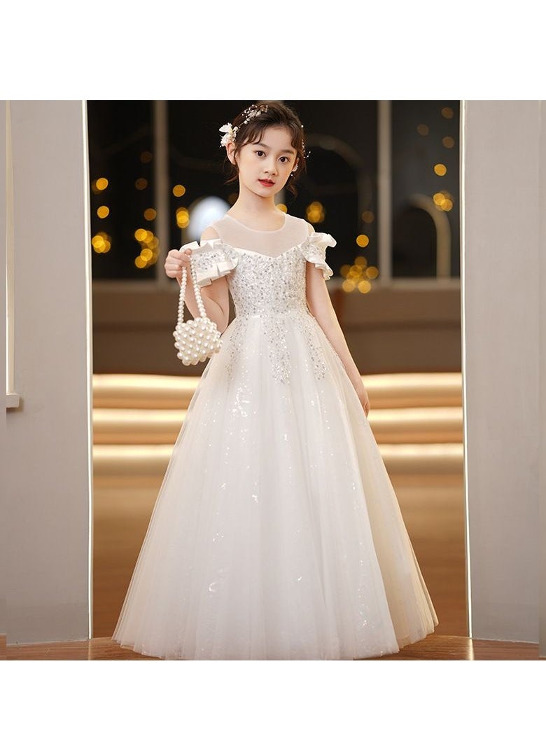 KUYING - New Children's Long Mid Dress - Image 1