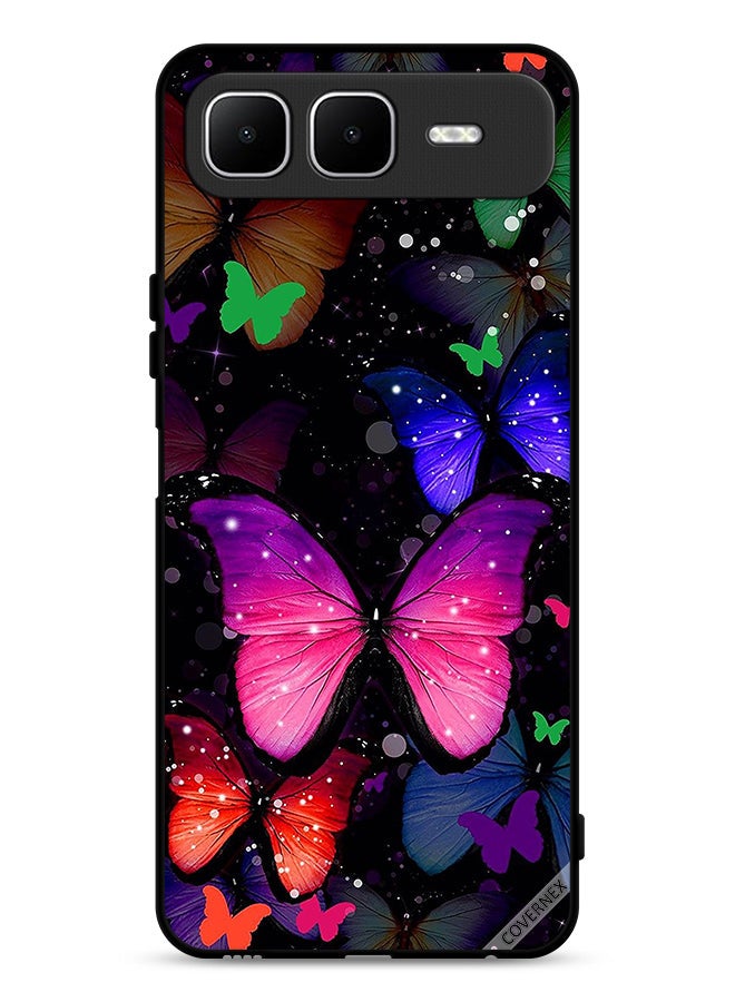 Covernex Infinix Smart 10 Plus Protective Case Cover Butterflies