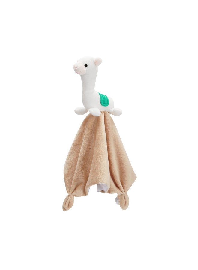 برو غوليم بطانية أمان من اللاما ناعمة ومحببة للأطفال من الأولاد والبنات، بطانية أطفال حديثي الولادة، بطانية أطفال محشوة على شكل حيوان لاما، هدايا للأطفال مقاس 14 بوصة - Image 1