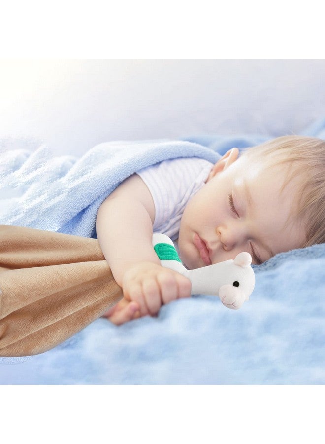 برو غوليم بطانية أمان من اللاما ناعمة ومحببة للأطفال من الأولاد والبنات، بطانية أطفال حديثي الولادة، بطانية أطفال محشوة على شكل حيوان لاما، هدايا للأطفال مقاس 14 بوصة - Image 2