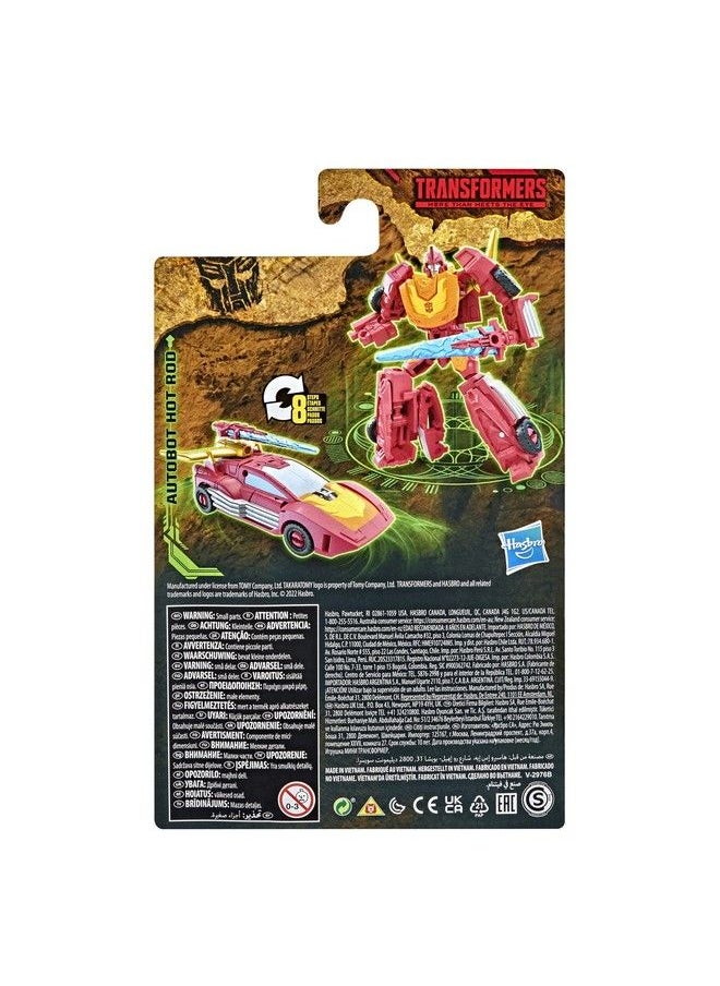 TRANSFORMERS - Toys Generations War For Cybertron: Kingdom Core Class Wfck43 Autobot Hot Rod Action Figure Kids Ages 8 And Up 3.5Inch - Image 1