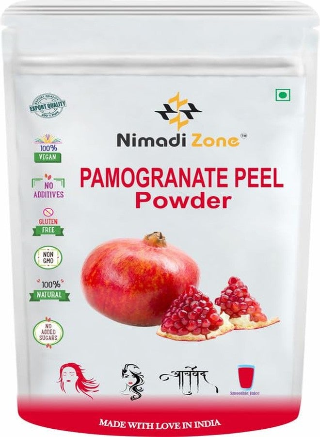 Nimadi Zone Pomegranate Peel Powder (Punica Granatum/Anar Peel Powder) For Face Pack | Hair Pack | Acne-Spot Treatment | Hair fall Treatment - 100 GM By Nimadi Zone - Image 1