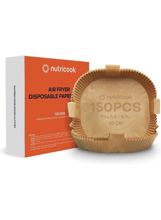 Nutricook 150 Pieces Disposable Air Fryer Liner - Image 1