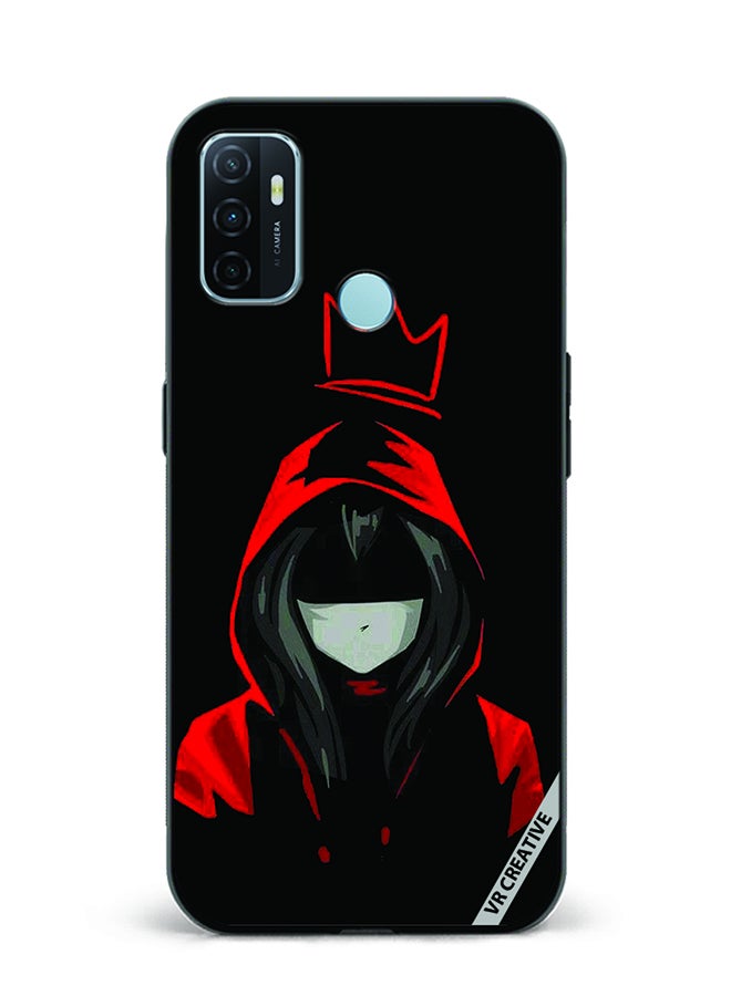 VR CREATIVE Protective Case Cover For Oppo A53 Hell Girl Design Multicolour - Image 1