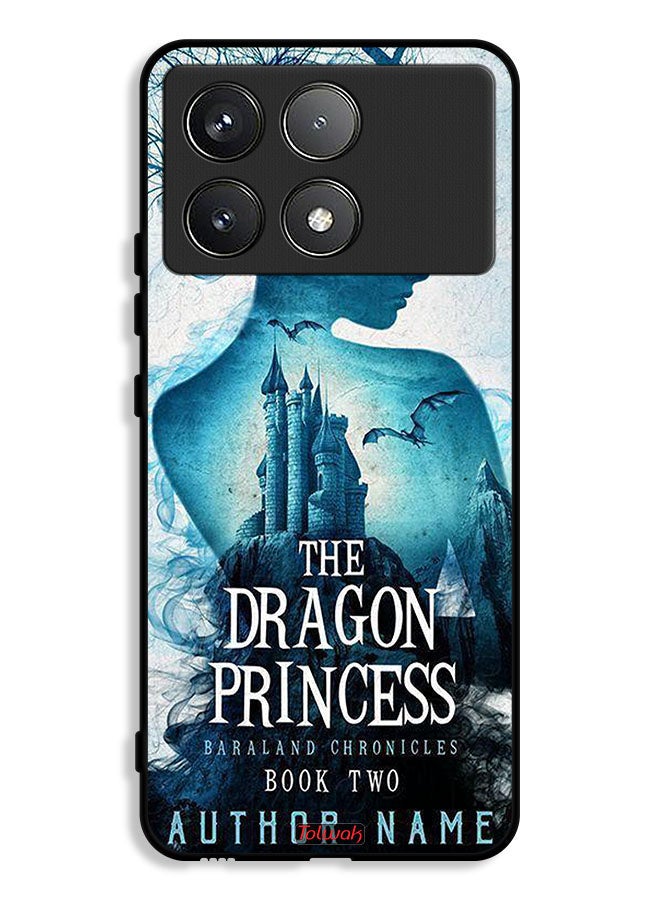 Tolwak Xiaomi Redmi K70E 5G Protective Case Cover The Dragon Princess - Image 1