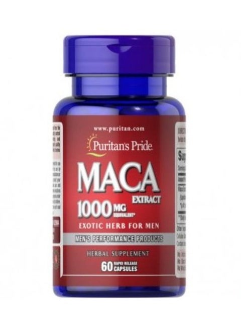 MACA 1000 mg Exotic Herb For Men 60 Capsules