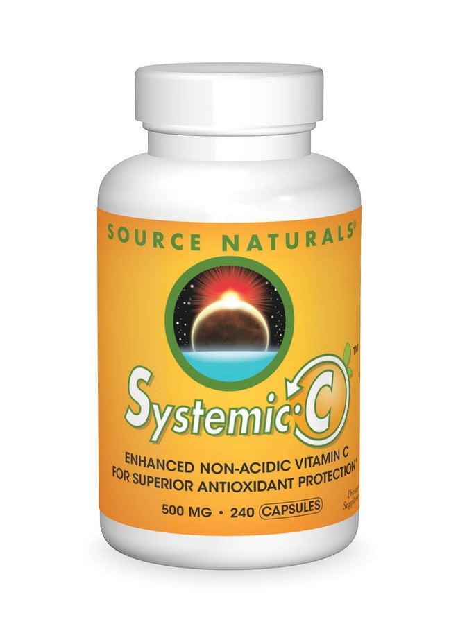 Source Naturals Systemic C, 500mg - 240 Capsules - Image 1