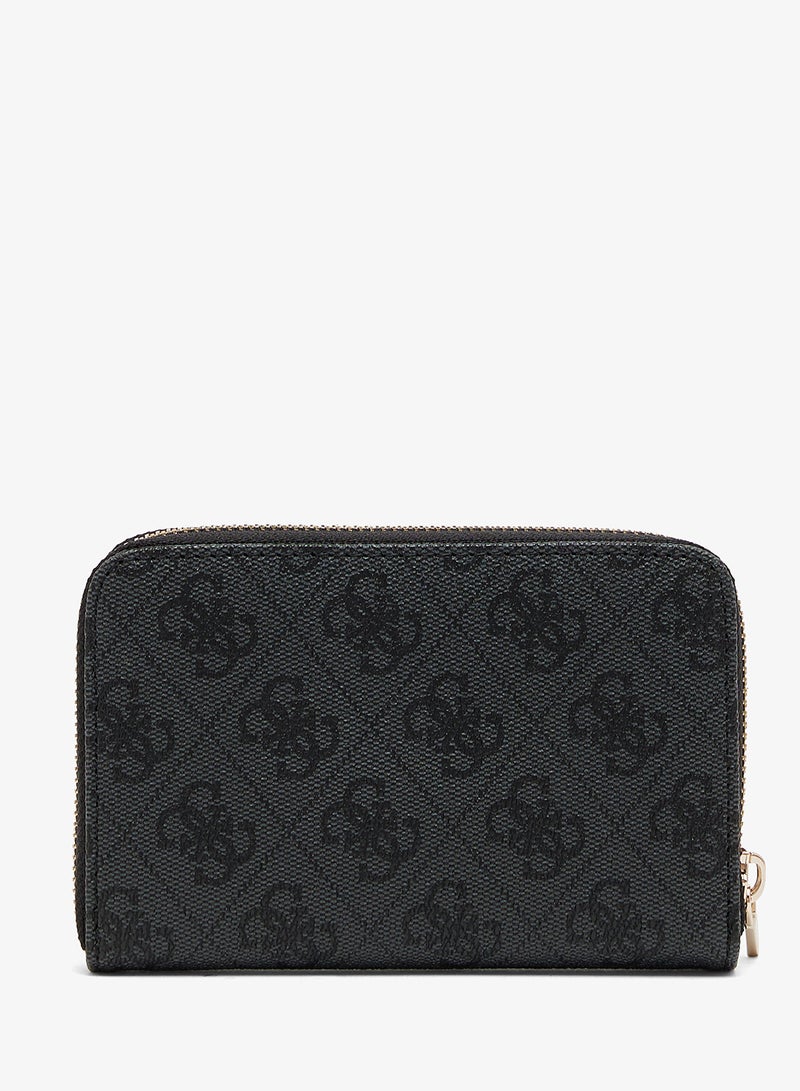 GUESS Laurel II Medium Zip Around Bi-Fold Wallet - Image 3