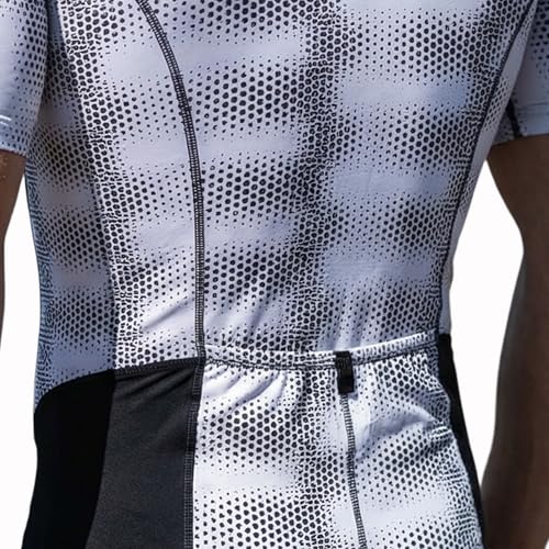 SLS3 Triathlon Suits Mens - Aerodynamic Sleeved Tri Suit Men – Lightweight Trisuit with Premium FX Fabrics - 2 Pockets (Blur, Small) - Image 5