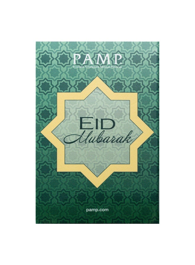 PAMP Eid Mubarak 1oz 999.0 Silver Legal Tender Bar - Image 2