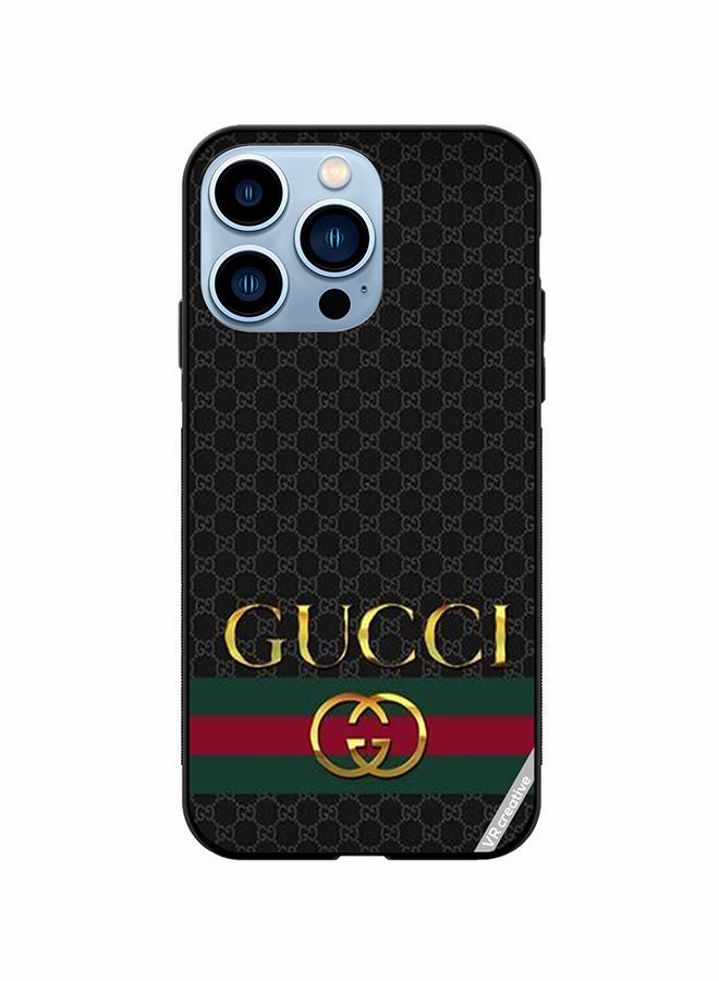 VR CREATIVE Protective Case Cover For Apple iPhone 14 Pro Gucci Design Multicolour - Image 1