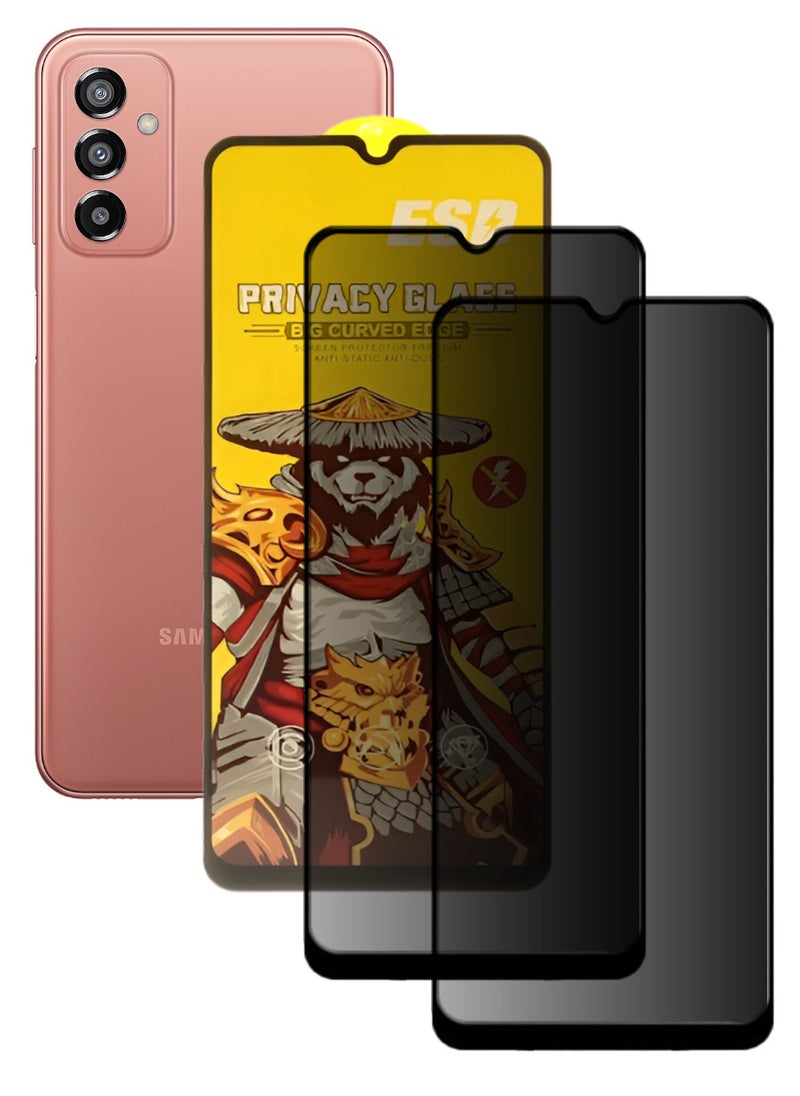 ESD 2 Pieces Tempered Dustproof Privacy Glass Screen Protector Compatible For Samsung Galaxy F23 5G - Image 1