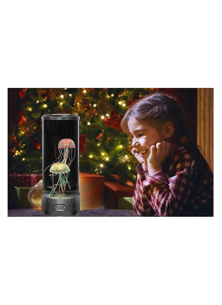 LED jellyfish lava lamp with 20 colour changing lights remote control lamp jellyfish lamp