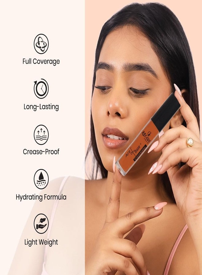 Recode Ace of Base Concealer 6g | Shade 08 - Orange | Natural Matte Finish | High Coverage | Waterproof | Lightweight - Image 4