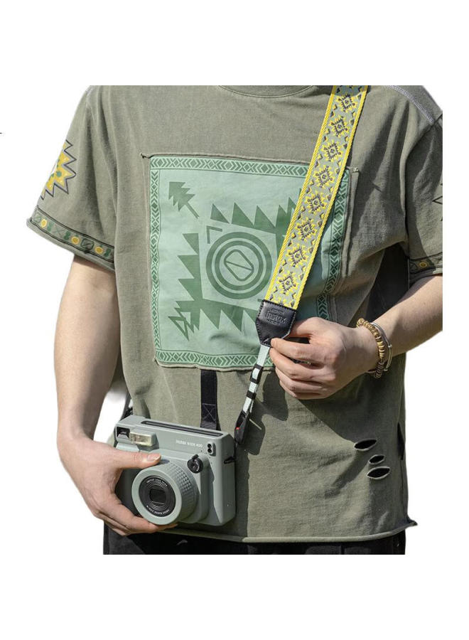 Instax Fuji Instax Instant Camera, Wide-Format Large View, Wide400 Prairie Green (Upgraded Version Of Wide300) - Image 1