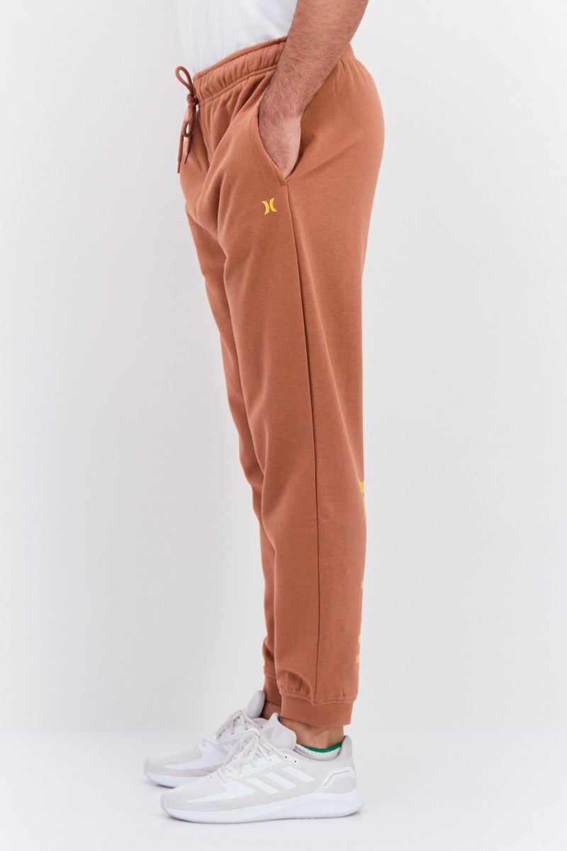 Hurley Men Sportswear Fit Training Sweatpants, Rust  - Image 2